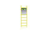 Beeztees Plastic ladder met spiegel en telraam.