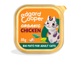 Edgard & Cooper kattenvoer Adult Organic Kip Paté 85 gr