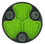Eat Slow Live Longer voerbak Puzzle and Feed green