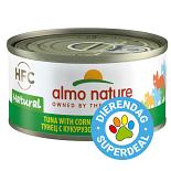 Almo Nature kattenvoer HFC Natural tonijn en mais 70 gr