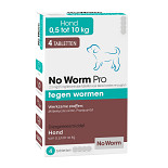 No Worm Pro Kleine Hond & Puppy 4 tabletten