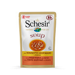 Schesir Kattenvoer Wilde Tonijn/Papaya Soup 85 gr