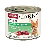 Animonda Carny Kitten Rund, Kip & Konijn 200 gr