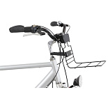 TRIXIE Houder voor Fietsmand aan het Stuur Zwart