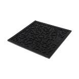 District 70 Likmat Quest Donkergrijs 20 x 20 cm