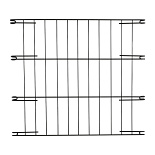 Draadkooiverkleiner Premium Zwart