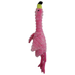 Hondenspeelgoed Ferry de Flamingo met Piep 90 cm