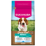 Eukanuba Hondenvoer Adult S/M Grain Free Ocean Fish 3 kg