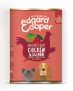 Edgard & Cooper hondenvoer Senior <br>kip en zalm 400 gr