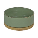 Voer- en Drinkbak Zeegroen 16 cm