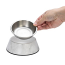 Designed by Lotte Voer- en Drinkbak Meis Wit