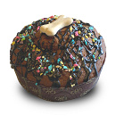 Barking Bakery Sparkling Carob Drizzle Lines Pawty Cake