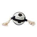 Beeztees Action Voetbal met Touw