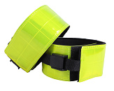 QHP Reflectie beenbanden Geel 2 st