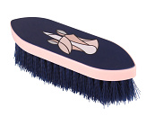 QHP Harde Borstel Sanna Navy/Roze