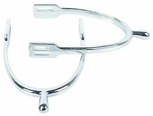 Harry's Horse Sporen knop verchroomd + riem K15