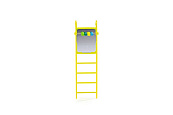 Beeztees Plastic ladder met spiegel en telraam.