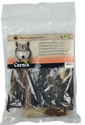 Carnis Runderkophuid Stukjes met Haar 250 gr