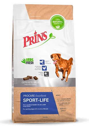 Prins hondenvoer ProCare Sport-Life Excellent 3 kg