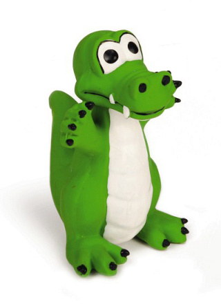 Beeztees hondenspeelgoed Krokodil groen