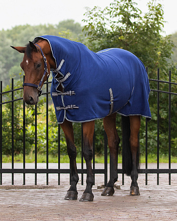 Q-Essentials fleecedeken Basic met hals