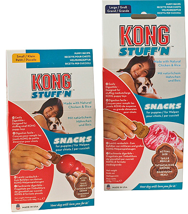 Kong Puppy Snacks S kip/rijst 198 gr