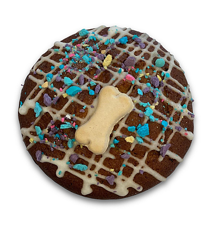 Barking Bakery Sparkling Carob Drizzle Pawty Cake