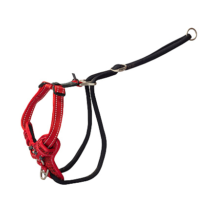 Rogz Hondentuig Utility Stop Pull Rood