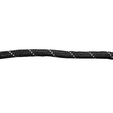 Rogz Sliphalsband Rope Zwart