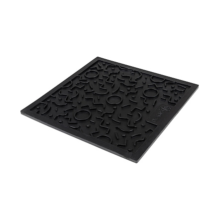 District 70 Likmat Quest Donkergrijs<br> 20 x 20 cm