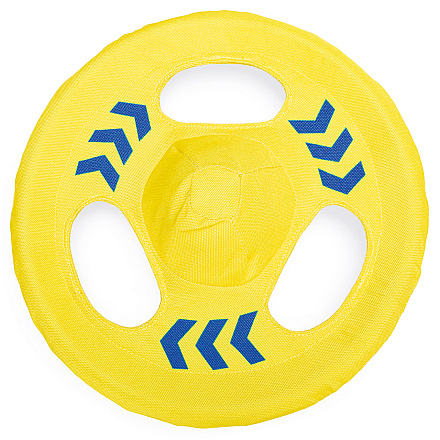 Beeztees Hondenfrisbee Fetch Tof Geel