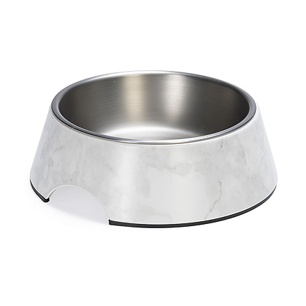 Designed by Lotte Voer- en Drinkbak Meis Wit