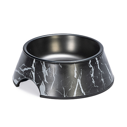 Designed by Lotte Voer- en Drinkbak Meis Zwart