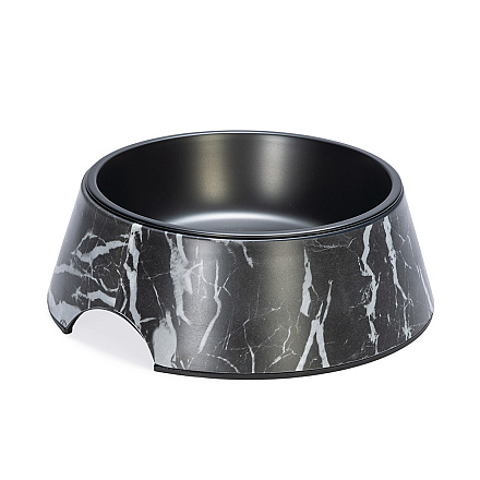 Designed by Lotte Voer- en Drinkbak Meis Zwart