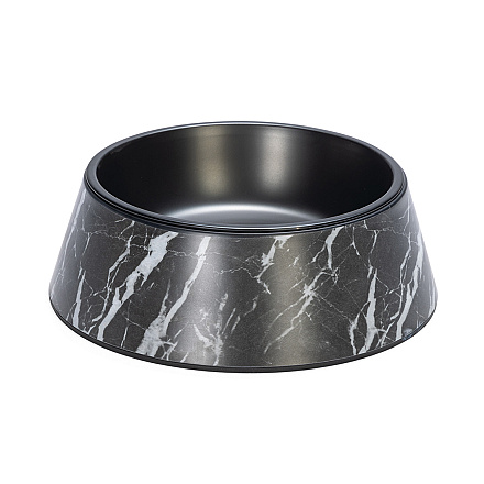 Designed by Lotte Voer- en Drinkbak Meis Zwart