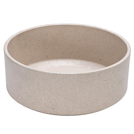 Designed by Lotte Voer- en Drinkbak Noor Bamboo Beige