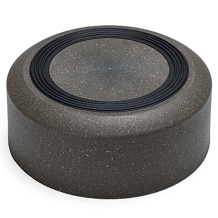 Designed by Lotte Voer- en Drinkbak Noor Bamboo Grijs