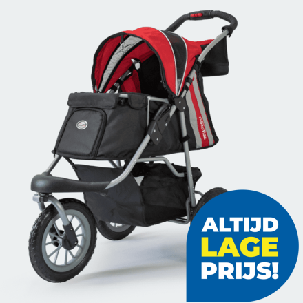 Innopet Hondenbuggy Comfort EFA ECO Red/Black
