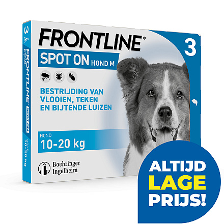 Frontline Spot On<br> M 10-20 kg 3 pip