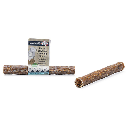 Beeztees Kauwstaaf Paardenhuid 15 cm