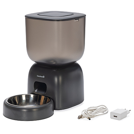 Beeztees Smart Voerbak Chris Antraciet 3 ltr