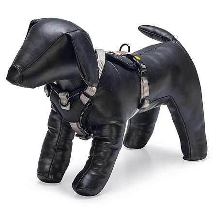 Beeztees Y-Hondentuig Parinca Premium Lichtgrijs