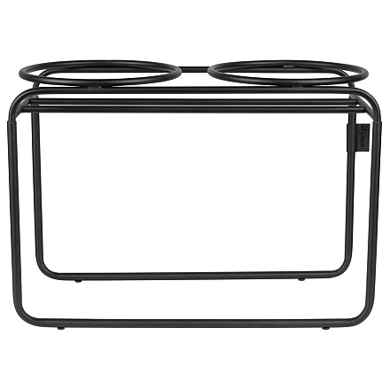 District 70 Voerbakstandaard Butler Zwart