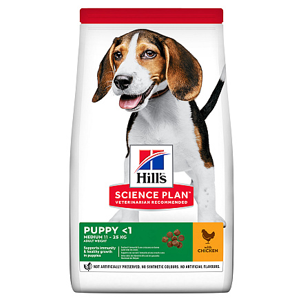 Hill's Science Plan Puppy Medium kip <br>800 gr