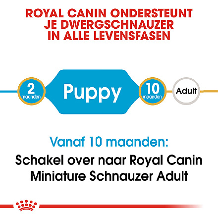 Royal Canin Hondenvoer Mini Schnauzer Puppy 1,5 kg