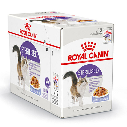 Royal Canin Kattenvoer Sterilised in Jelly <br>12 x 85 gr