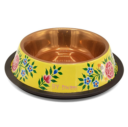 Dog with a Mission voerbak Parrot Yellow