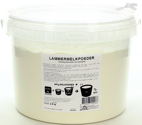 Lammermelkpoeder <br>2,5 kg