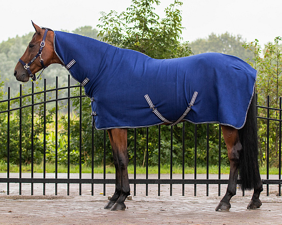 Q-Essentials fleecedeken Basic met hals
