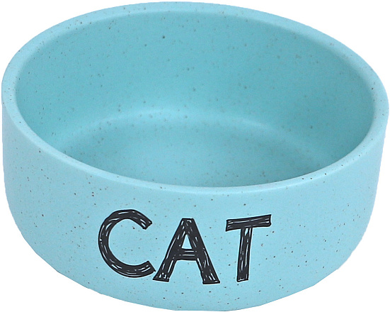 Voerbak Mat <br>Mint Blauw 12 cm